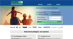 Desktop Screenshot of check-berufsunfaehigkeit.de